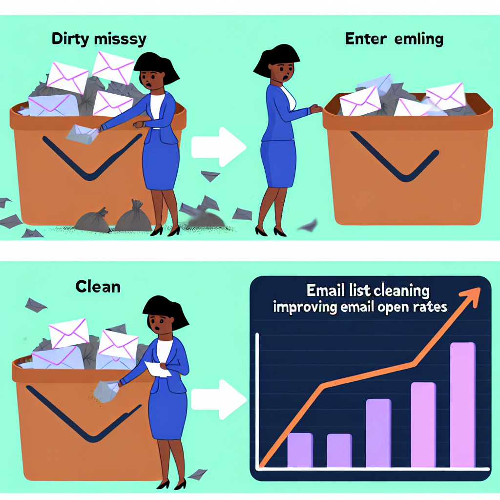 How email list cleaning can improve email open rates